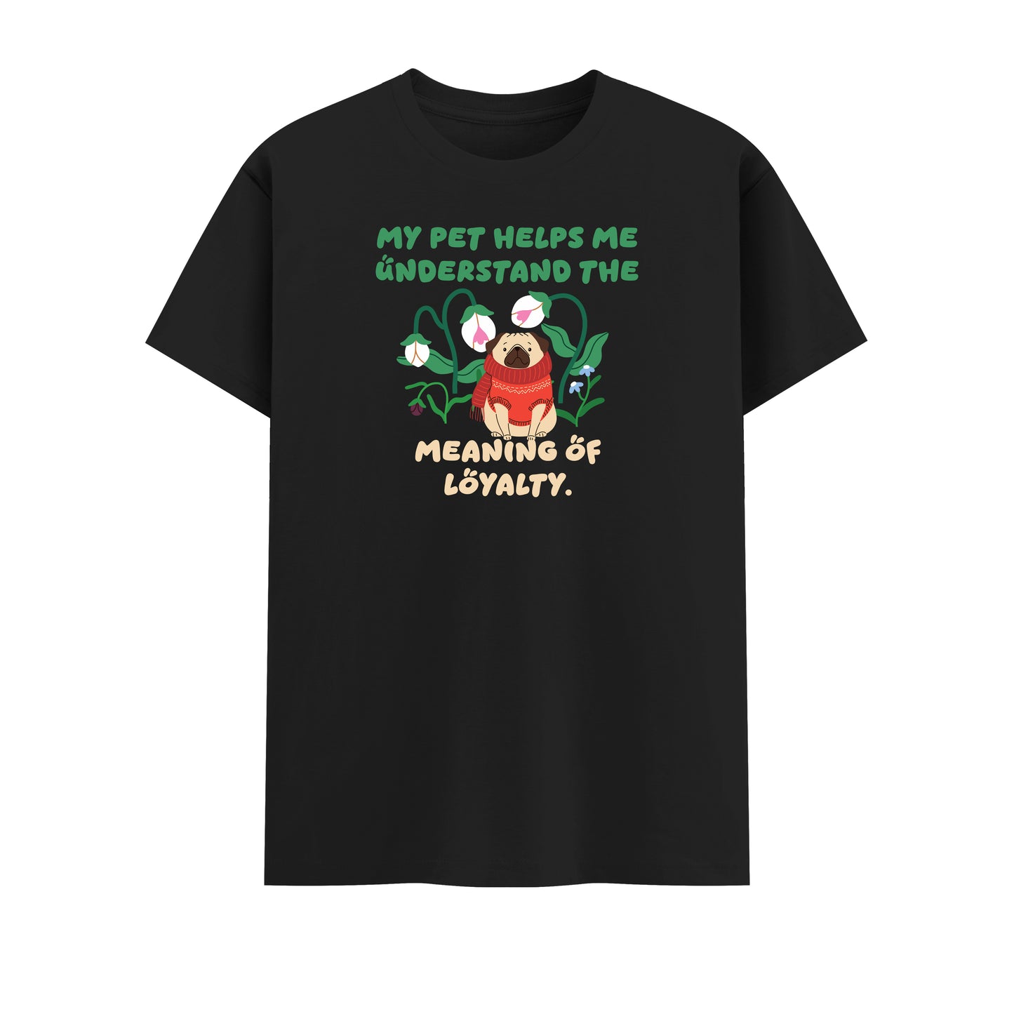 My pet helps me