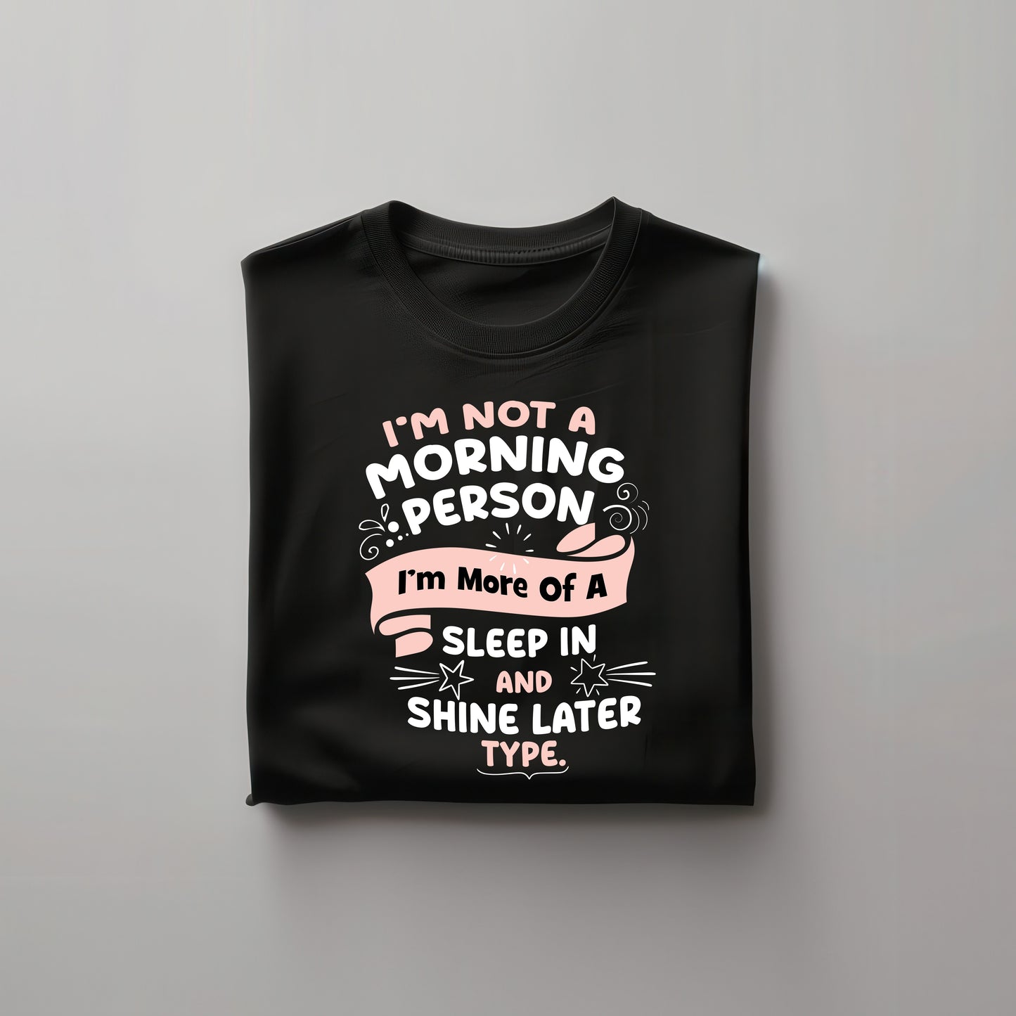 I am not a morning person