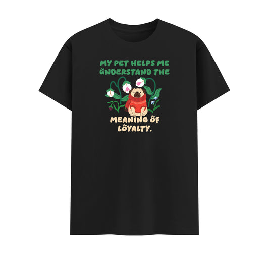 My pet helps me
